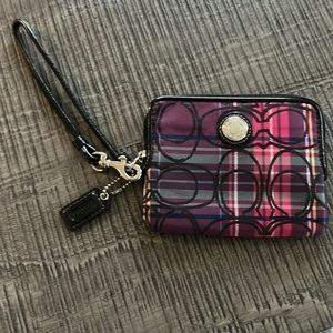 Coach wristlet